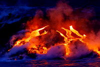 Volcanic Activity on Fernandina Island, Galápagos - April 2024