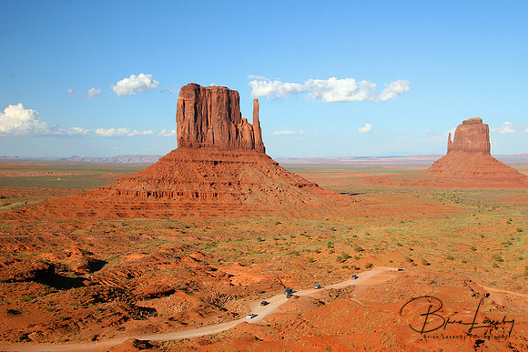 Left and Right Mittens - Monument Valley, Arizona