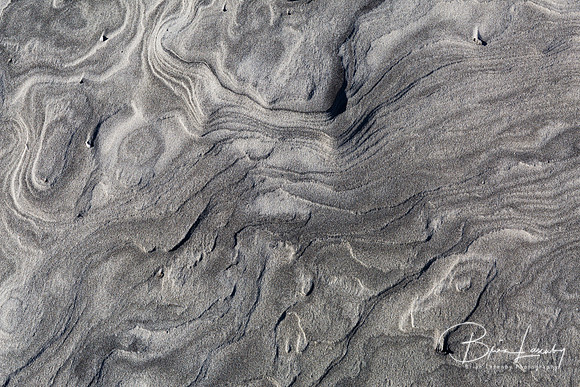 Ebb Tide Patterns in Sand - Jekyll Island, GA