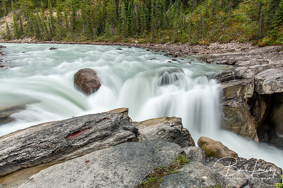 Waterfall - Jasper National Park, Canada
