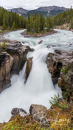 Sunwapta Falls - Jasper National Park