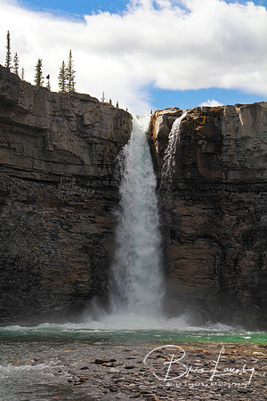 Cascade Waterfall - Alberta